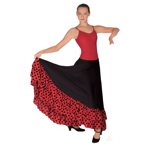 Polka Dot Flamenco Skirt - Adulto