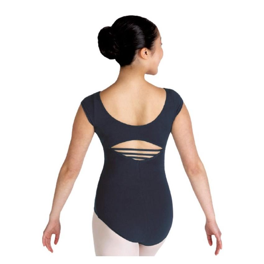 Studio Collection High Neck Cap Sleeve Leotard