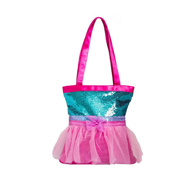 Tutu Cute Tote - Teal/Pink