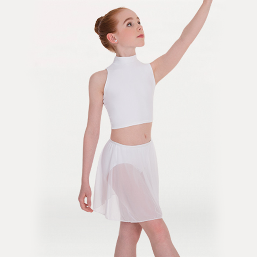 Chiffon Pull-On Dance Skirt - Niña