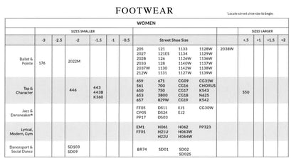 Zapato Suave Canvas Juliet Capezio - Adulto Tallas Grandes