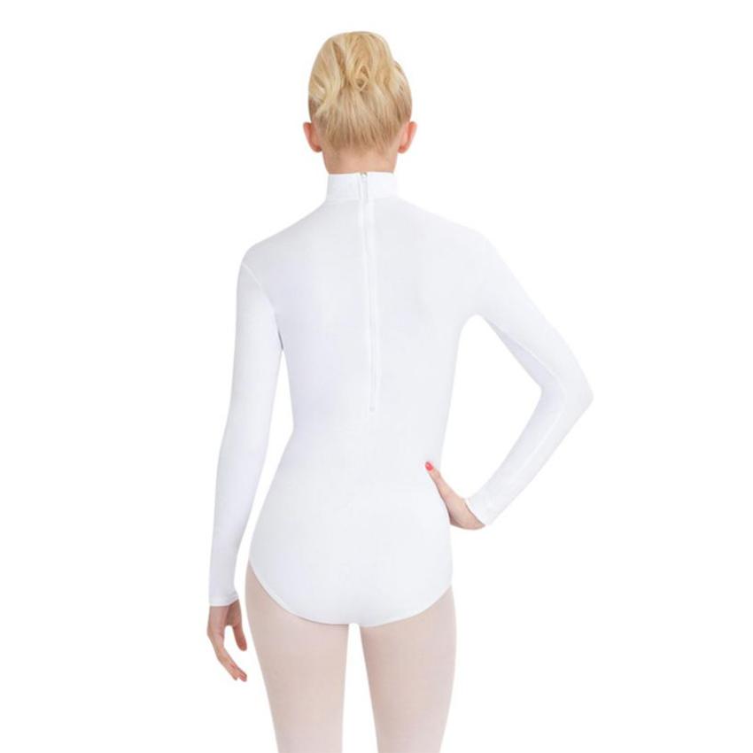 Turtleneck Long Sleeve Leotard - Adulto